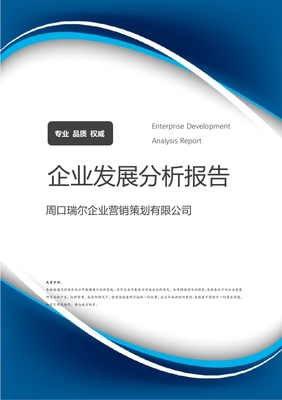 周口瑞爾企業(yè)營銷策劃介紹企業(yè)發(fā)展分析報(bào)告