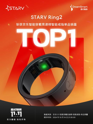 AI新品實(shí)力霸榜，星紀(jì)魅族雙十一迎來(lái)開(kāi)門(mén)紅——智能戒指引爆市場(chǎng)熱潮